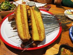 芝士烤面包-东北小板凳地摊烧烤(泰来街店)