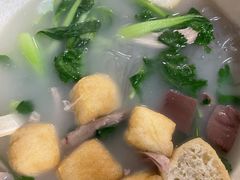 鸭肉老鸭粉丝汤-胡记锅贴·沪上游子老鸭粉丝汤(太原路店)
