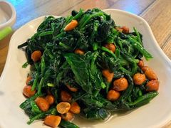 菠菜拌花生米-宝源饺子(麦子店街店)