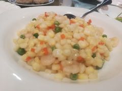 玉米胚芽炒虾仁-渔堂公园餐厅·本帮菜(乐园路店)
