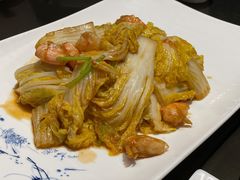明虾烧菜芯-东莱馋房(陆家嘴店)