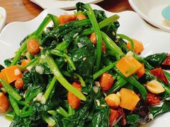 果仁菠菜-韩师傅老大同刀削面(北苑路店)