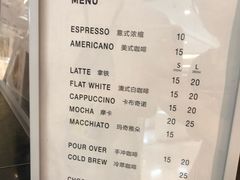 菜单-Manner Coffee(芮欧百货店)
