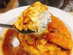 炸猪排咖喱蛋包饭-CoCo壱番屋