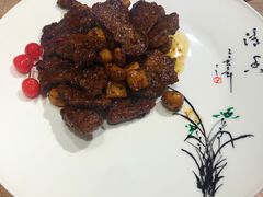 蒜香黑椒牛排-川旺角川粤融合菜•海景餐厅(星海广场店)