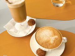 拿铁-璞渼咖啡 ROOF P.M. Café(浦东美术馆店)