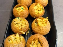 香椿头炒鸡蛋-富临轩私房菜(集庆门大街店)