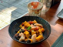芒果黑豆虾仁沙拉-帕歌西班牙餐厅paco tapas