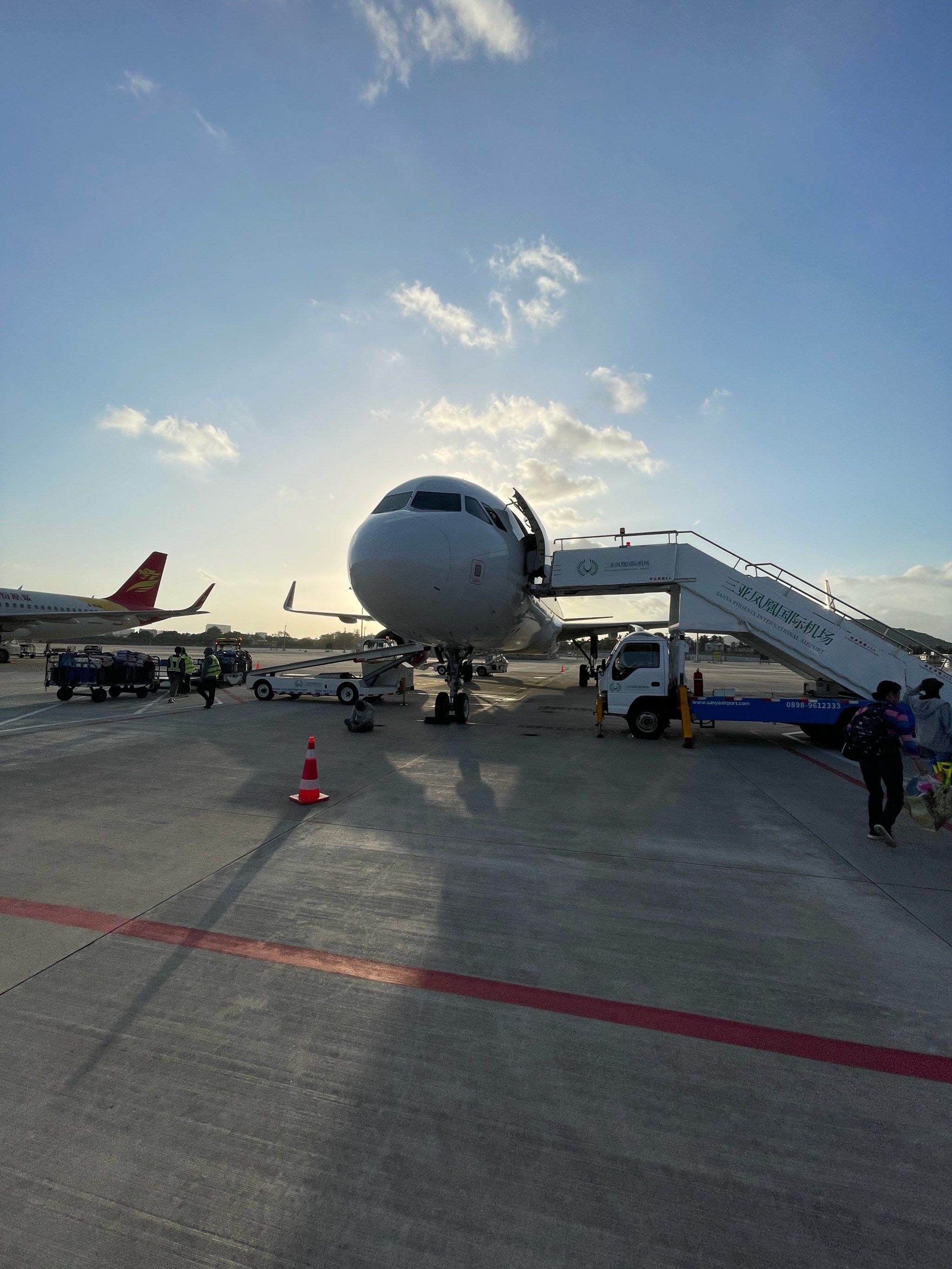 三亚凤凰机场也太棒了吧