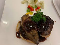 法式香煎鹅肝红酒-莫斯科餐厅