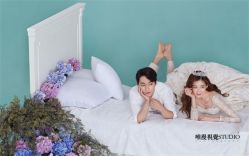 俏皮可爱-巴黎婚纱摄影工作室