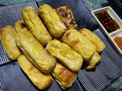 烤豆腐-嘎洒汤锅·花腰傣美食