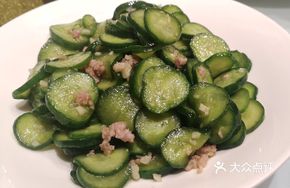 Cucumber with Minced Pork