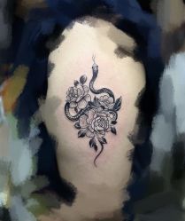 点击看大图 -针牛刺客·刺青纹身