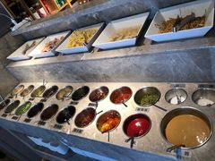 自助调料区-玩煮炭火锅(延福街店)