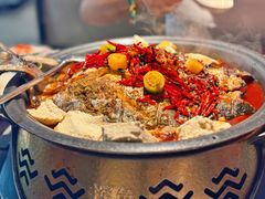 -探鱼·鲜青椒爽麻烤鱼(广州花都来又来店)