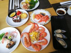 -威珀斯酒店·珀萃美食餐厅 | 海鲜刺身·现烤生蚝·特色烤肉