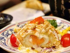 炸温泉蛋土豆泥沙律-仙隐小鹿中華の日料(正弘城店)