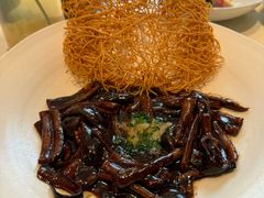 响油鳝丝配上海两面黄-海味观(老西门店)