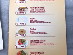 菜单-Tarihi Sultanahmet Köftecisi Selim Usta