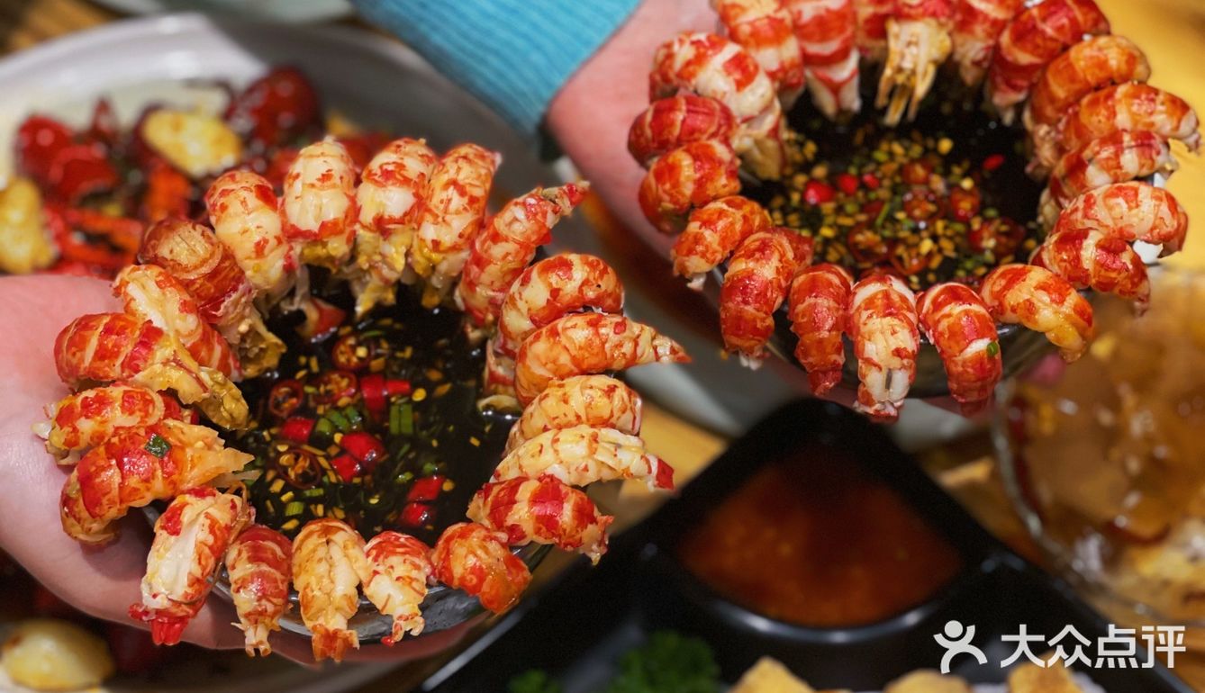 全网爆火的龙虾串太馋了