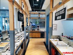 面包甜点陈列柜-比格比萨自助(国展店)