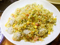 蚝肉粒鸡蛋炒饭-大富蚝乌东哥饭店·石锅鱼杂·柠檬鸭(革新路店)
