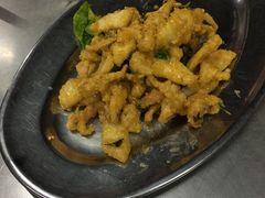 咸蛋鱿鱼-黄亚华小食店(Jalan Alor)