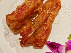 酥炸蒜香骨-弘雅饭店