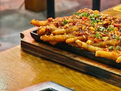 火辣鸡爪-韩阳王石板烤肉
