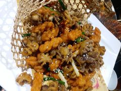 -东来菜馆•手抓海鲜家常菜•海鲜锅贴(鸽子窝店)