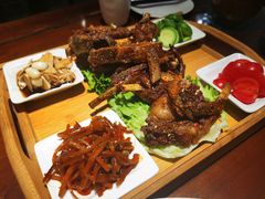 烤羊排-老兰家传统烧烤炒菜泡馍(小南门店)