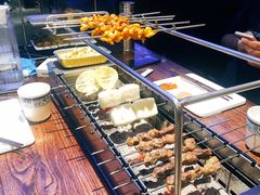 自助取餐区-三个蒙古大叔羊肉串(大宁店)
