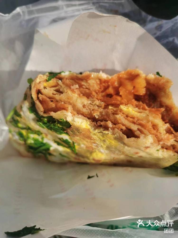 早餐的煎饼好香