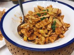 莫干山野笋-莫干山郡安里度假酒店-桃尖中餐厅