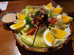 金枪鱼溏心蛋蔬菜沙拉-二丁目食堂(铁西万象汇店)
