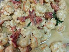 湿奶油老虎虾球-伍月花酒楼