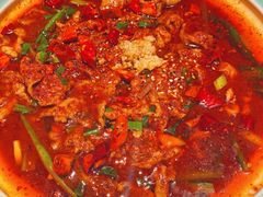 水煮肉片-茅庐毛血旺(烟台大悦城店)