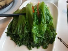 白灼有机生菜-钱塘·粤点坊