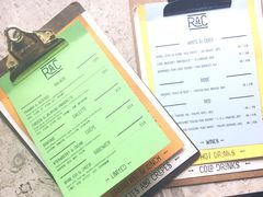 菜单-RAC BAR(安福路店)