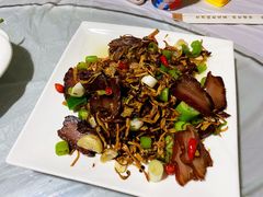 盐煎肉-海门渔村老厨子(海门渔村美食街店)
