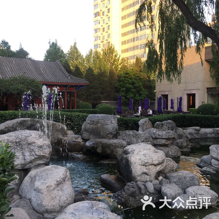 北京香格里拉酒店庭院图片