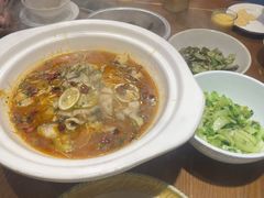 酸汤发财鱼-李久其家民间餐厅(观沙岭公园店)