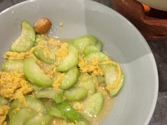 柴鸡蛋烩丝瓜-长安记·大美陕菜(大族广场店)