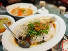 葱油鲈鱼-新白鹿餐厅(湖滨银泰IN77C区店)