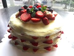 草莓千层-艾加柒克蛋糕茶歇甜品台(春熙路店)