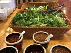 自助调料区-小时候文化主题餐厅(田家店)