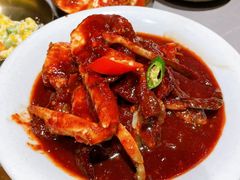 -草家酱蟹炭火烤肉店(珲春南路一店)
