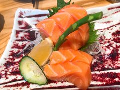 三文鱼背刺身-铃木居酒屋(群星城店)