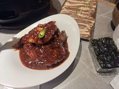-草家酱蟹炭火烤肉店(珲春南路一店)